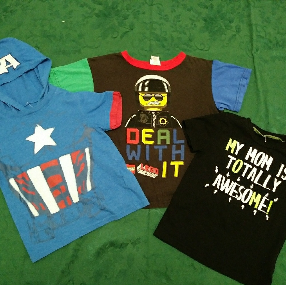 3 Boys T Shirts